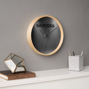 Horloge Nom de l'horloge personnalisée