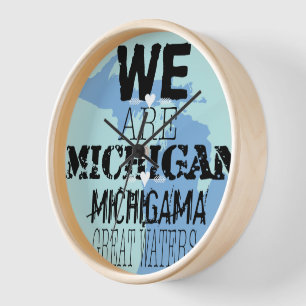 Horloge Nous sommes Michigan Michigama Grandes Eaux