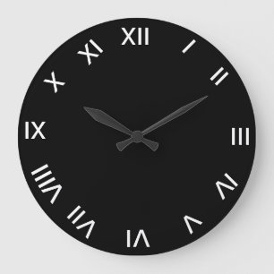 Horloge NUMÉRIQUE ROMAINE