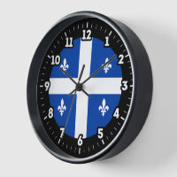 Numérotation graphique du drapeau du Québec