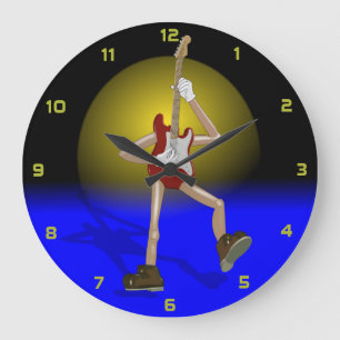 Horloge orientée de musique