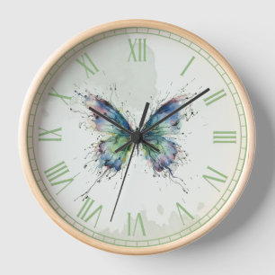 Horloge Papillon