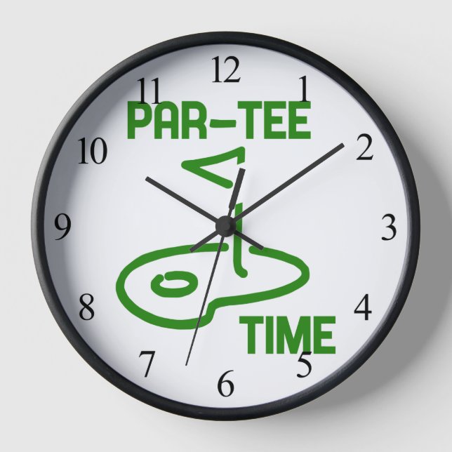 Horloge Par Tee Time (Recto)