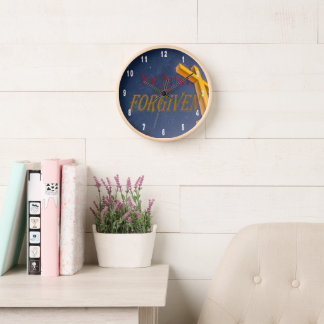 Horloge Pas Parfait juste pardonné chrétien dire