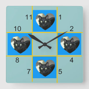 Horloge - Patchwork pour animaux