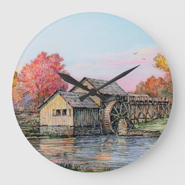Horloge Paul McGehee "Mabry Mill" (Recto)
