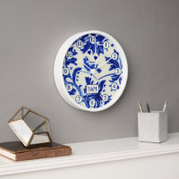 Peinture en plaque de Chine - Chanter Oiseau - Ble