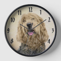 Peinture Otterhound - Art Original et Mignon de Ch