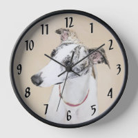 Peinture Whippet - Jolie art original chien