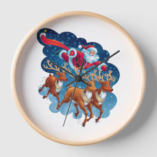 Horloge Père Noël Sleigh Adventure