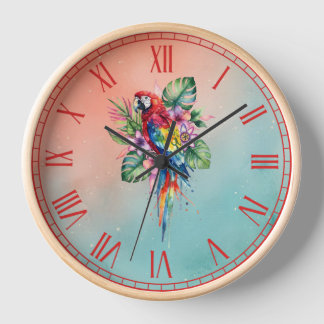 Horloge Perroquet