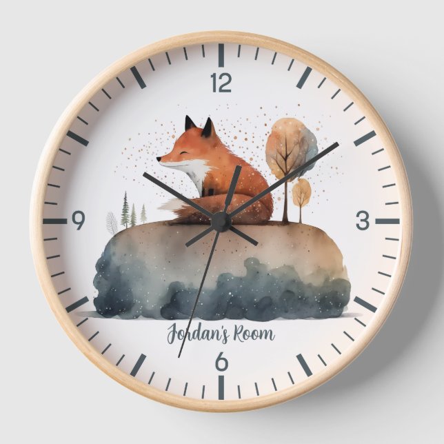 Horloge Personnalisée de la chèvre (Recto)