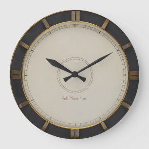 Horloge personnalisée des années 30