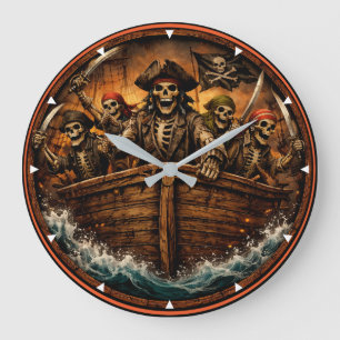 Horloge Pirate Montauk Salvage Co