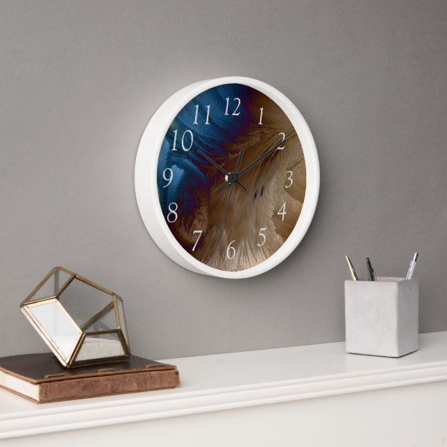 Horloge Plumes d'or (Bureau)