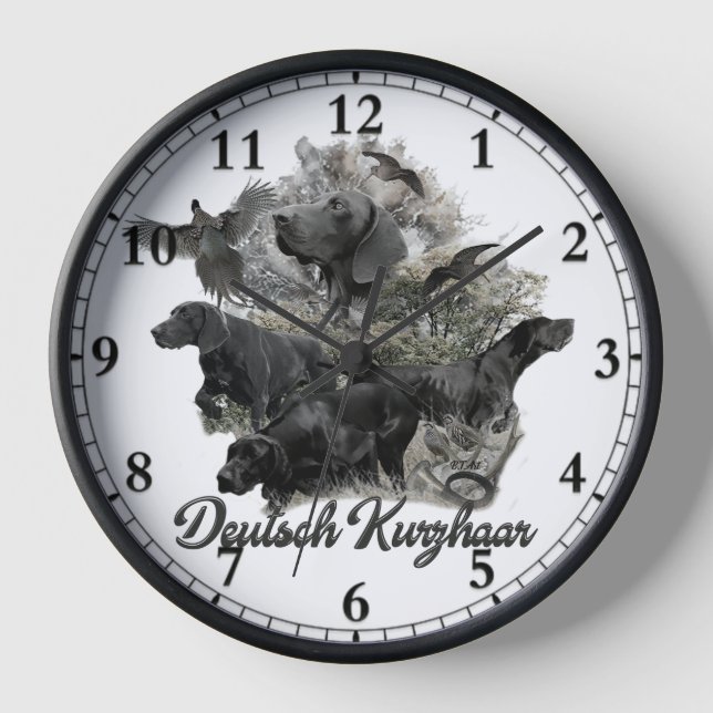 Horloge Pointeur court allemand (Recto)