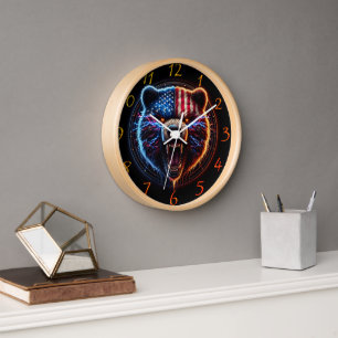 Horloge Porte patriotique L'Esprit d'Amérique