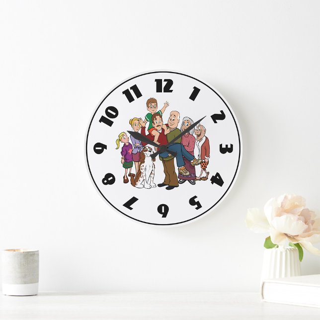 Horloge Portrait Famille (Créateur téléchargé)
