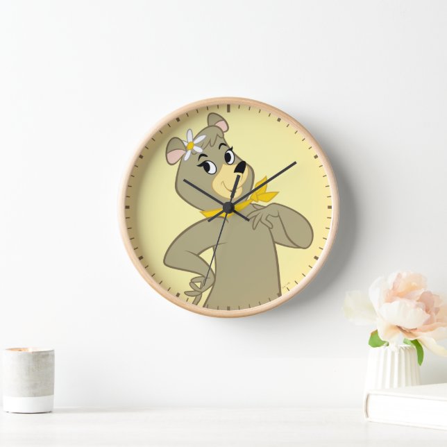 Horloge Pose Joueuse de Cindy Bear (Maison)
