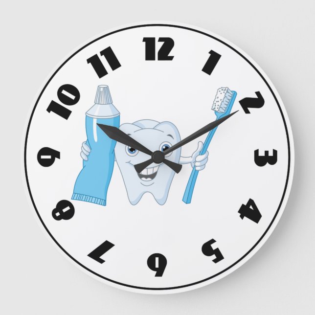 Horloge pour dents et brosses à dents (Recto)