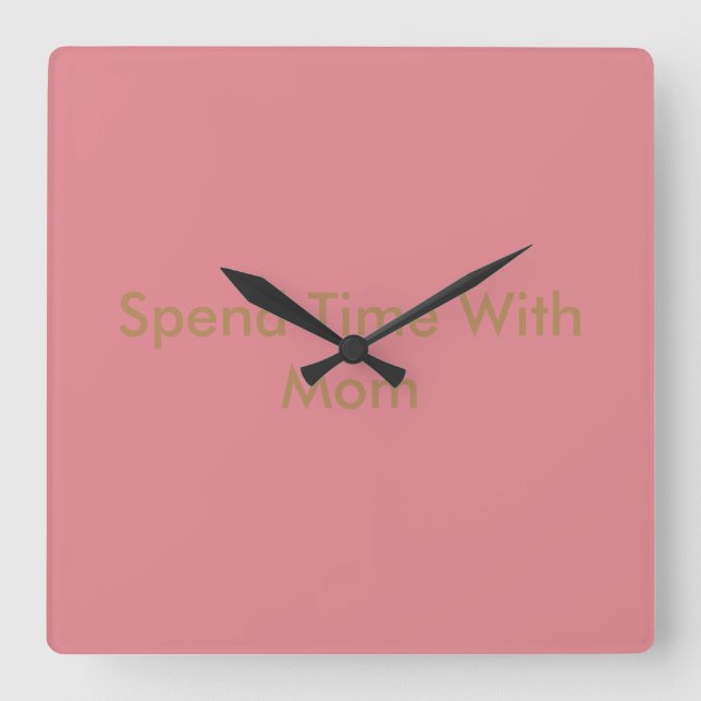 Horloge pour maman. (Recto)