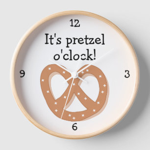 Horloge Pretzel O'Clock