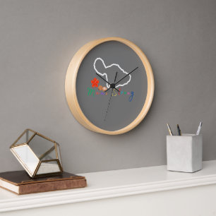 Horloge Priez pour Maui Hawaii Strong