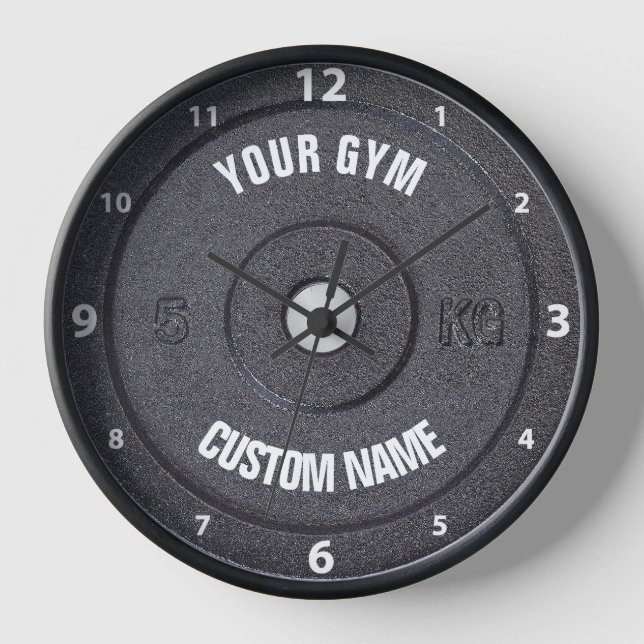 Horloge Propriétaire ou utilisateur de la salle de gym Chi (Recto)