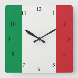 Horloge quadratique Italie