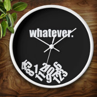 Quelle que soit l'horloge murale des nombres embro