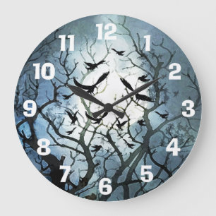 Horloge Raven Moon