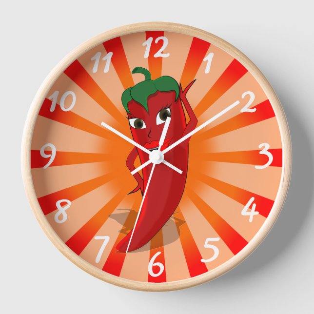 Horloge Red Pepper Superstar (Recto)
