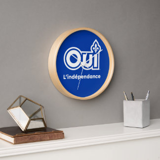 Horloge Référendum OUI-Québec