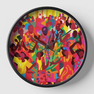Horloge Réjouissez-vous et ressentez l'adoration du Saint-