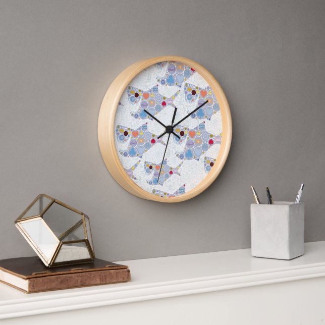 Horloge requin (Bureau)