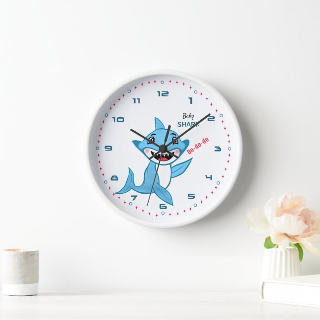 Horloge Requin-bébé (Maison)