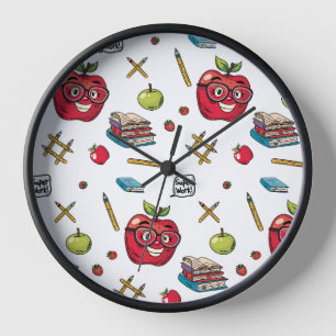 Horloge Retour à l'horloge murale de l'école