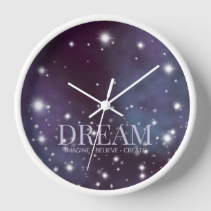 Horloge Rêve mystique Dusty Violet