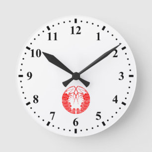 HORLOGE RONDE 対 い 海 老 の 丸