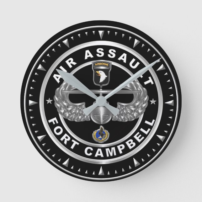Horloge Ronde 101e division aéroportée Assaut aérien (Recto)