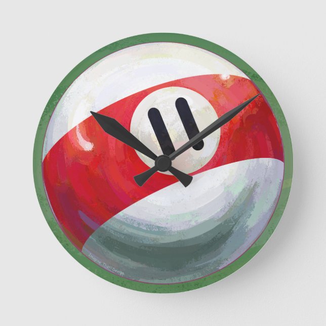 Horloge Ronde 11 boule (Recto)