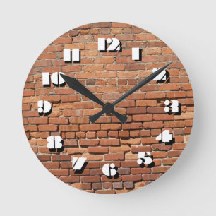 Horloge Ronde 12 Nombre de choix pour choisir la clé rouge