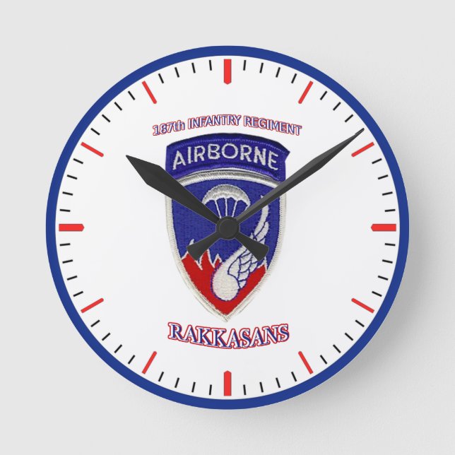 Horloge Ronde 187e régiment d'infanterie (Recto)