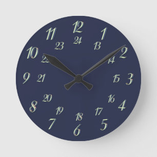 Horloge Ronde 1 24 heures