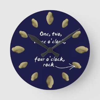 Horloge Ronde 1-2-3-4 O'clock rock - clock