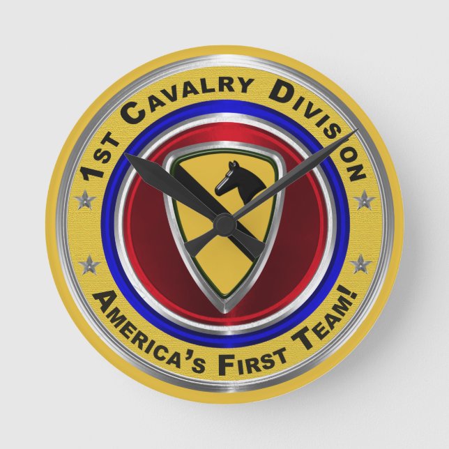 Horloge Ronde 1e division Cavalry Keepsake (Recto)