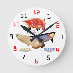 Horloge Ronde 3種 類の Aroooの 壁 掛け