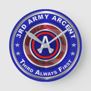 Horloge Ronde 3e armée ARCENT souvenir