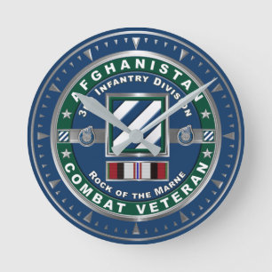 Horloge Ronde 3e division d'infanterie Afghanistan vétéran
