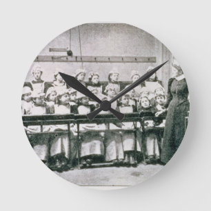 Horloge Ronde A Lesson in Domestic Science (b&w photo)
